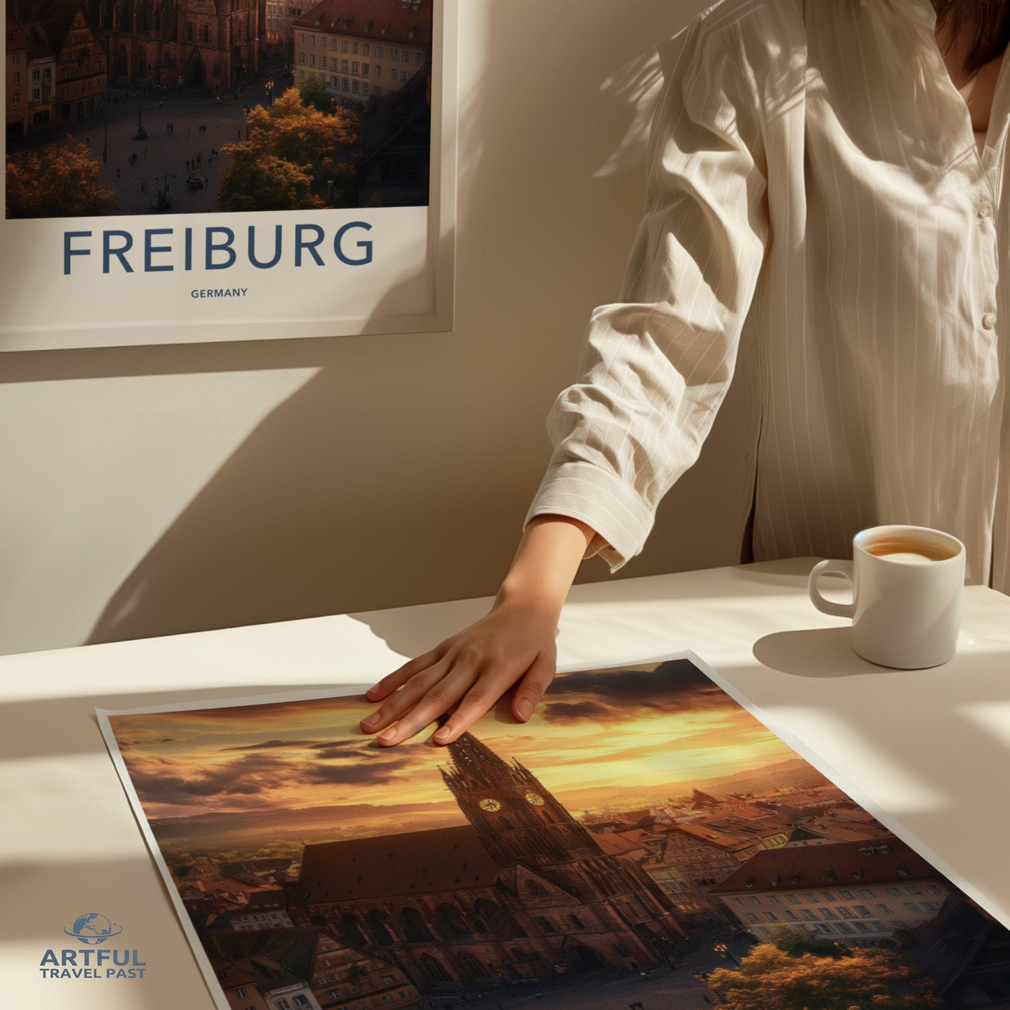 Freiburg Poster - Germany Wall Art