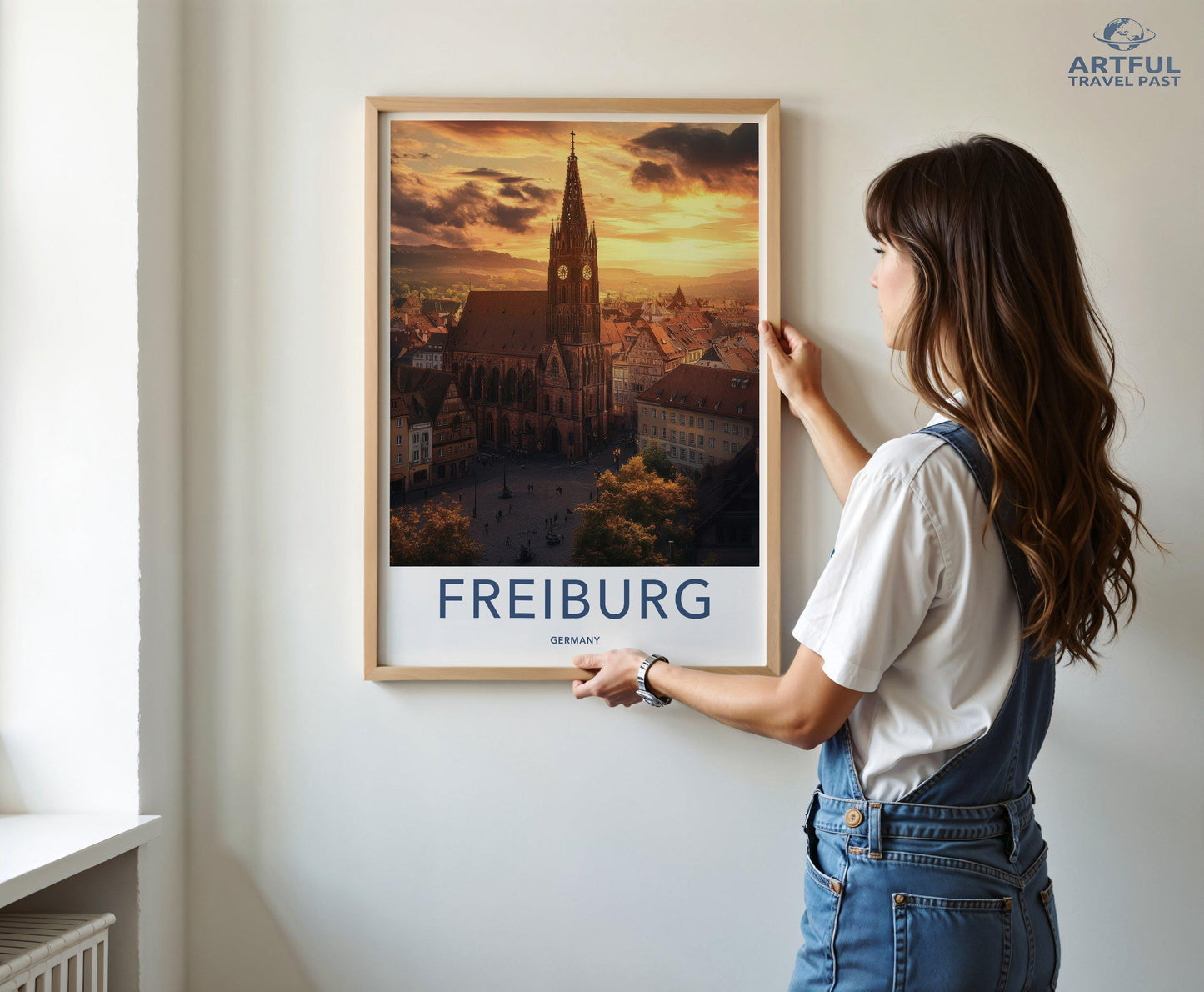 Freiburg Poster - Germany Wall Art