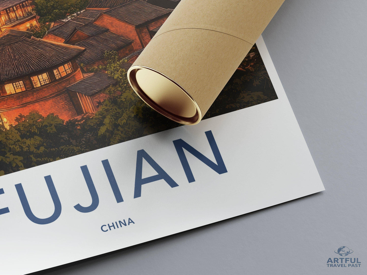 Fujian Poster | China Wall Art | Asia Decor