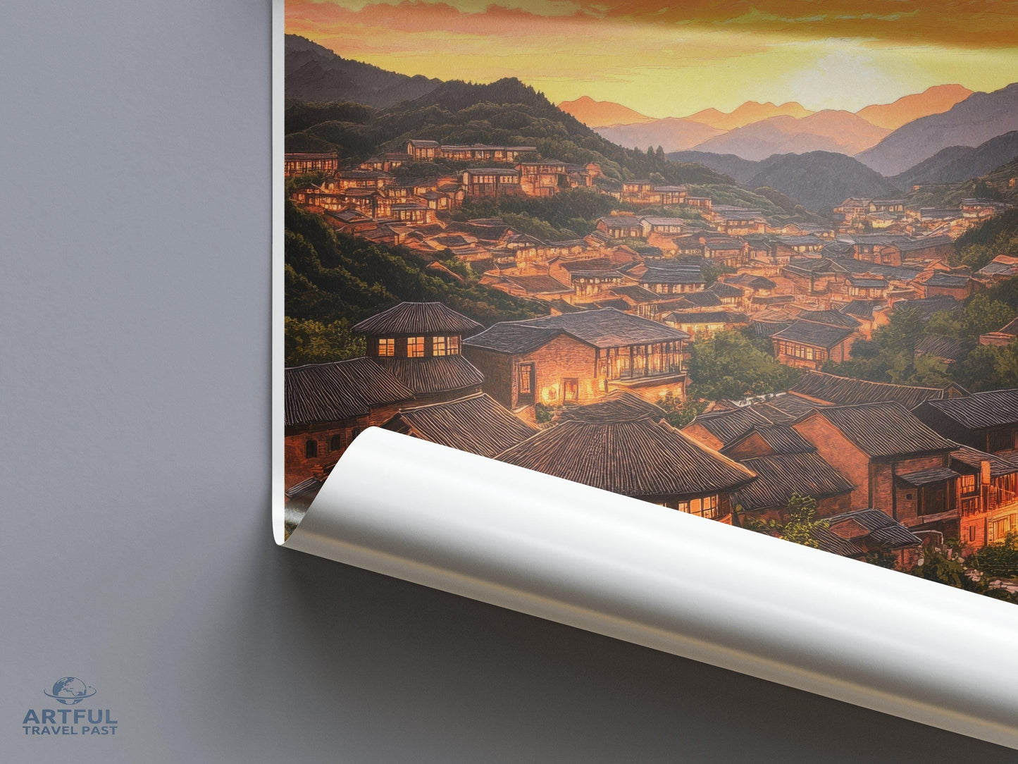 Fujian Poster | China Wall Art | Asia Decor