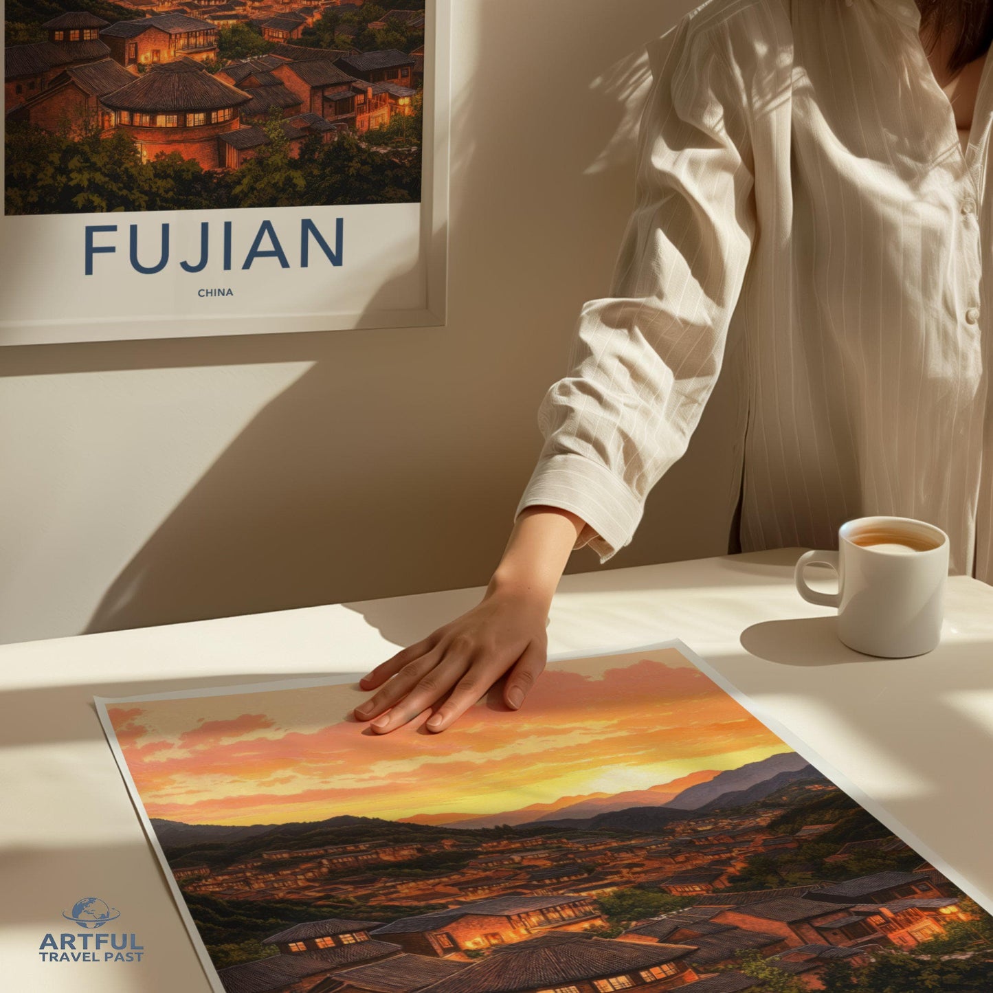 Fujian Poster | China Wall Art | Asia Decor