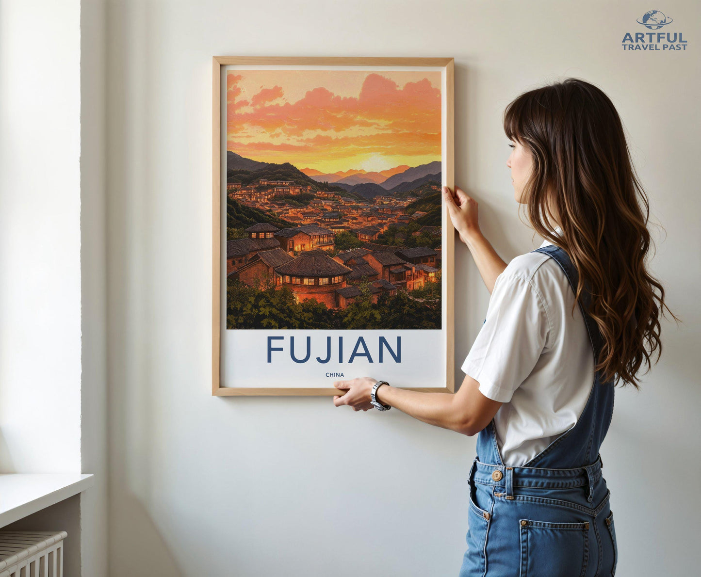 Fujian Poster | China Wall Art | Asia Decor