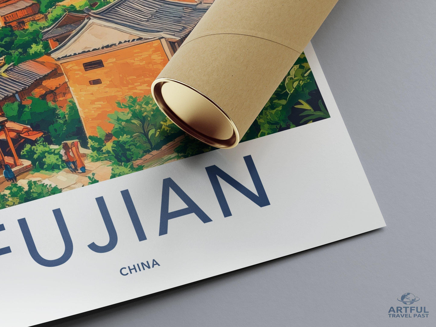 Fujian Poster | China Wall Art | Asia Decor