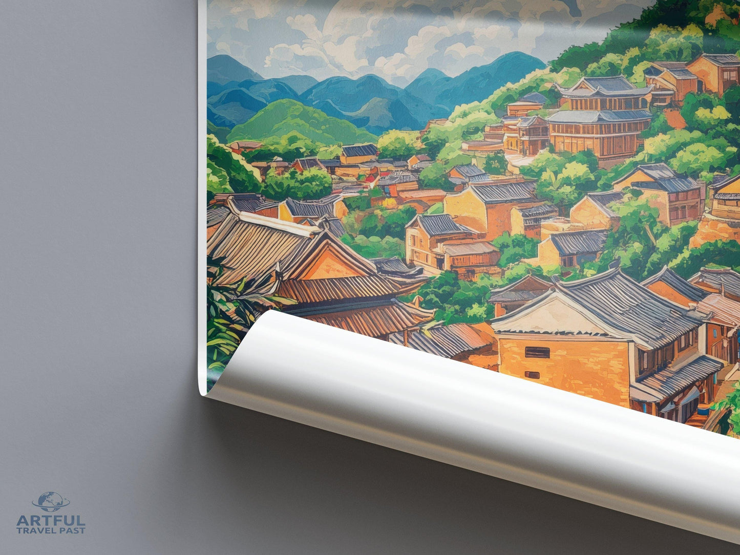 Fujian Poster | China Wall Art | Asia Decor