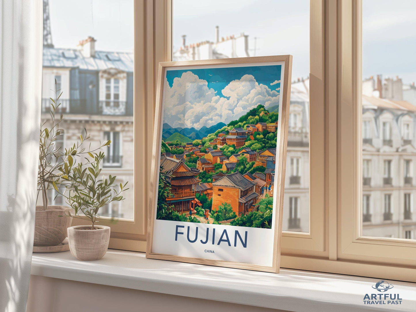 Fujian Poster | China Wall Art | Asia Decor