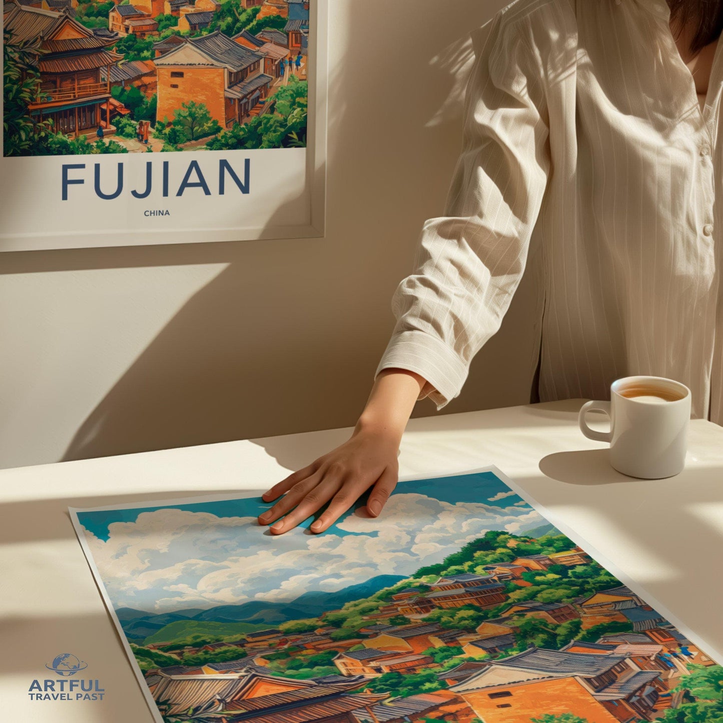 Fujian Poster | China Wall Art | Asia Decor