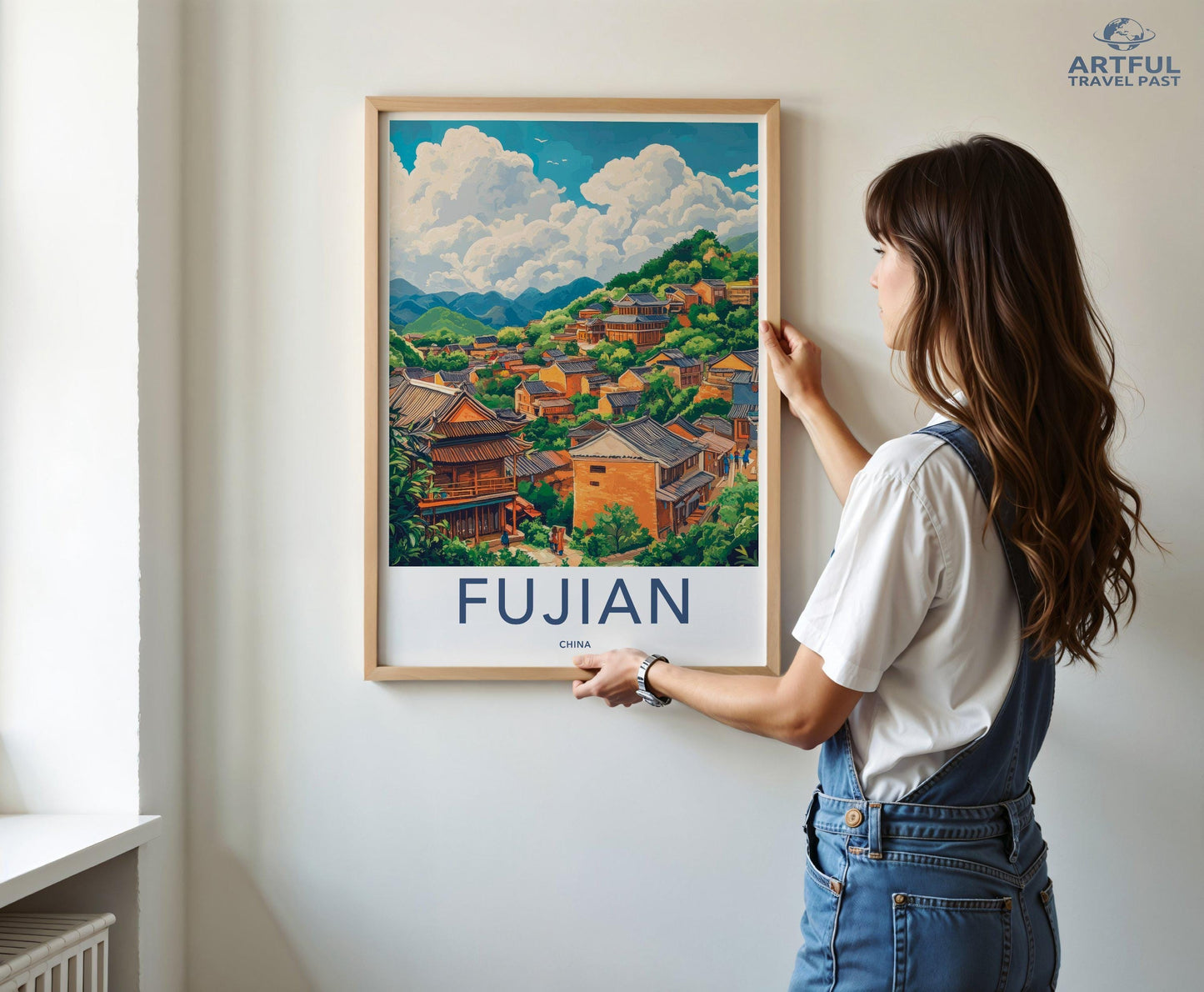 Fujian Poster | China Wall Art | Asia Decor
