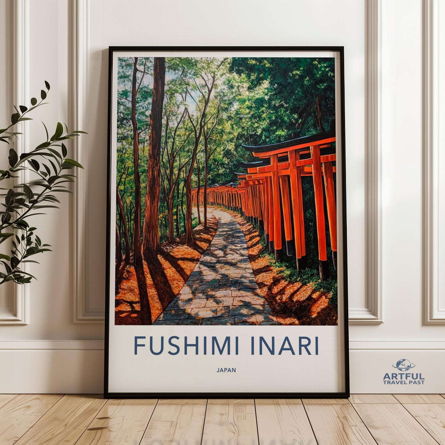 Fushimi Inari Poster - Japan Wall Art