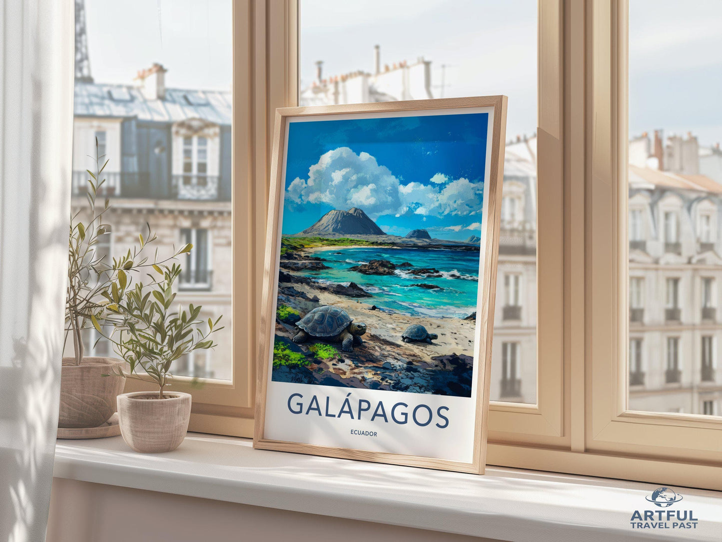 Galapagos Islands Poster - Ecuador Wall Art