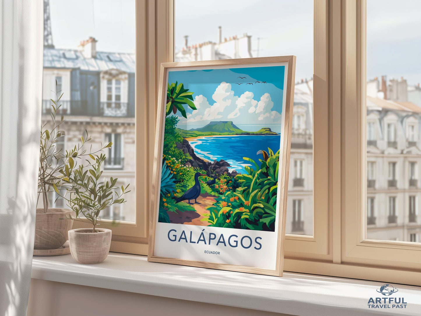 Galápagos Islands Poster - Ecuador Wall Art