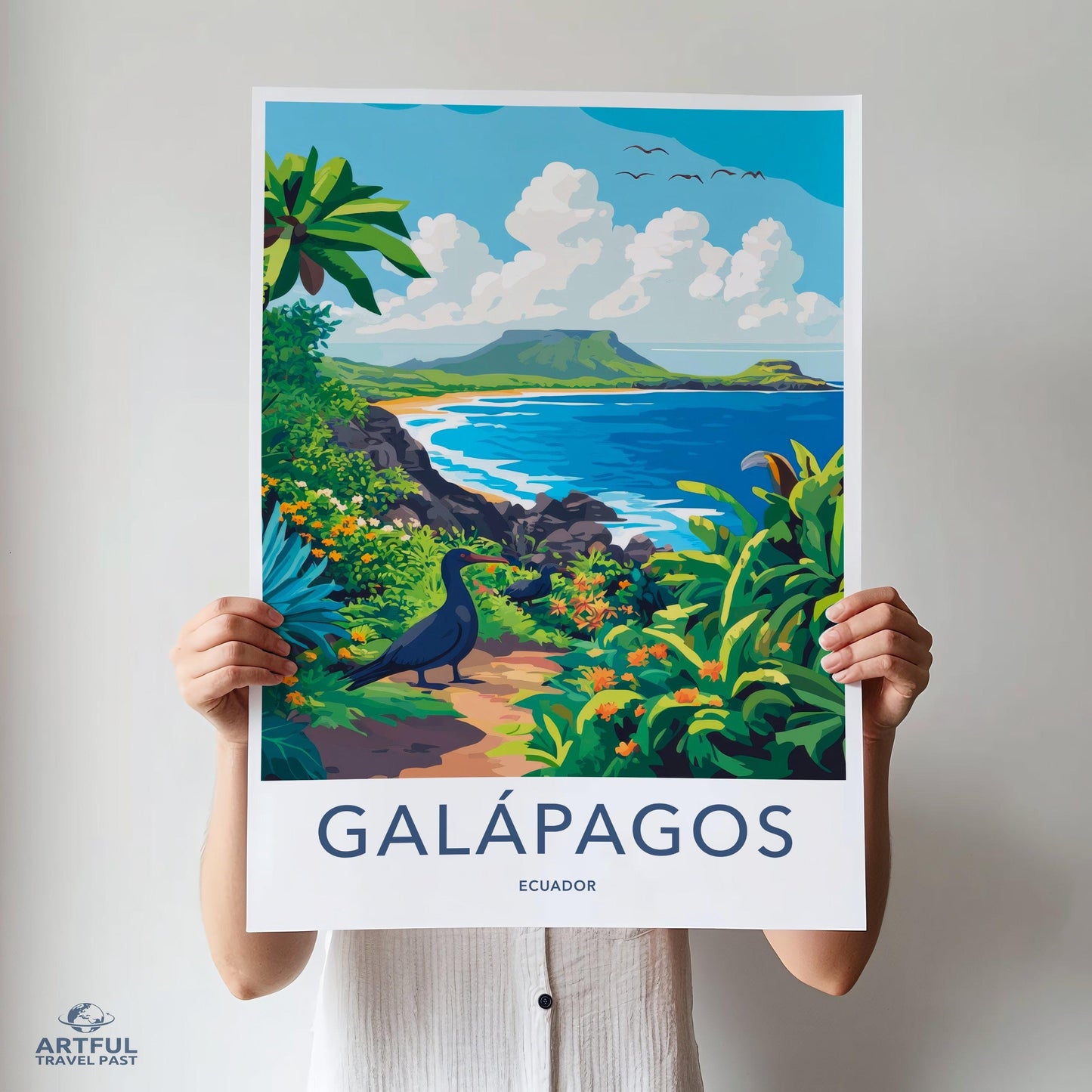 Galápagos Islands Poster - Ecuador Wall Art