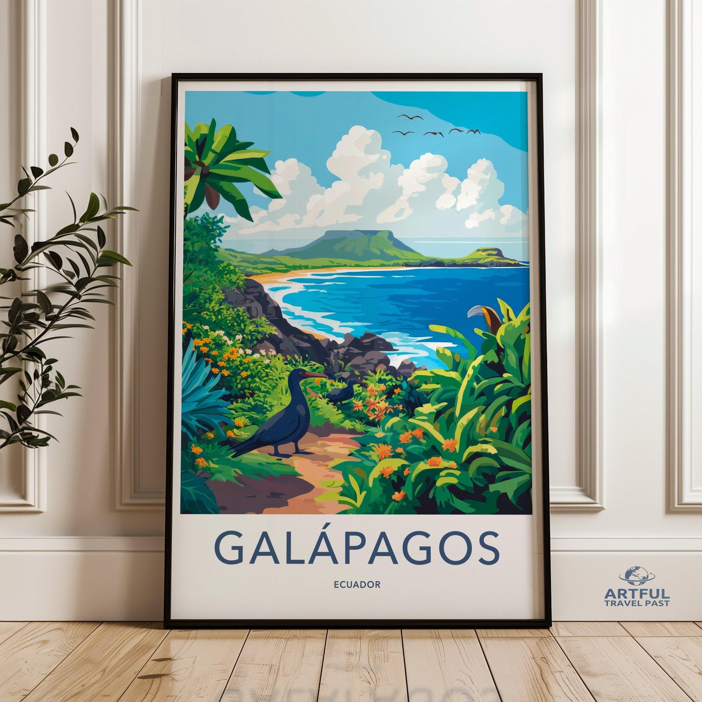Galápagos Islands Poster - Ecuador Wall Art