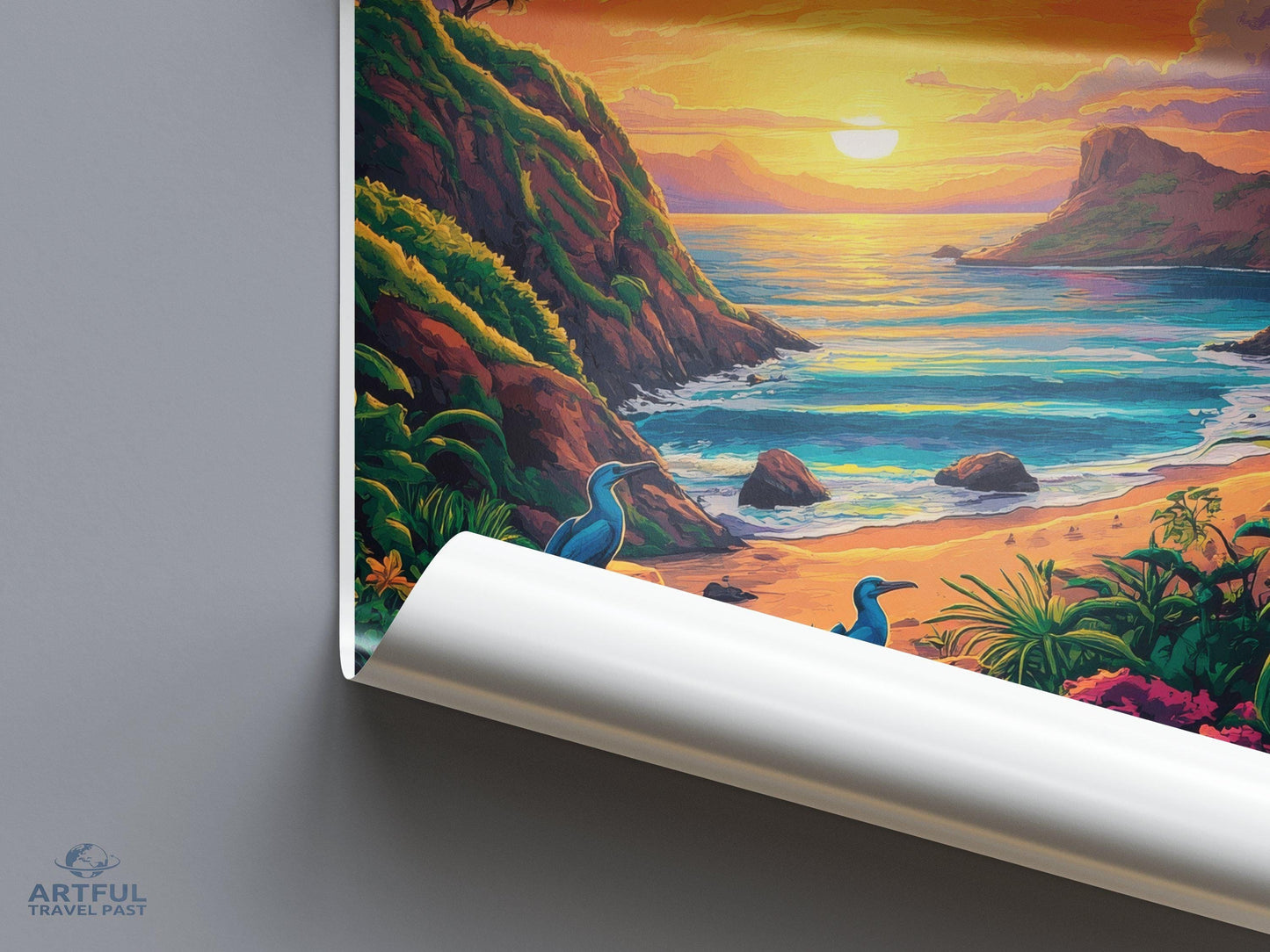 Galapagos Islands Poster - Ecuador Wall Art