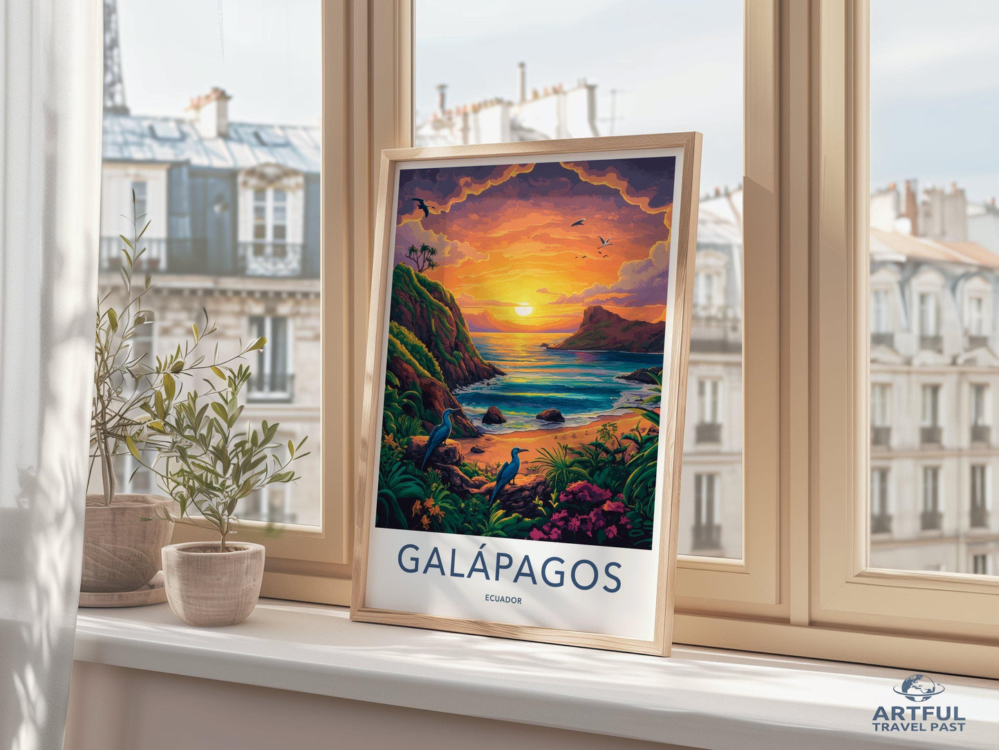 Galapagos Islands Poster - Ecuador Wall Art