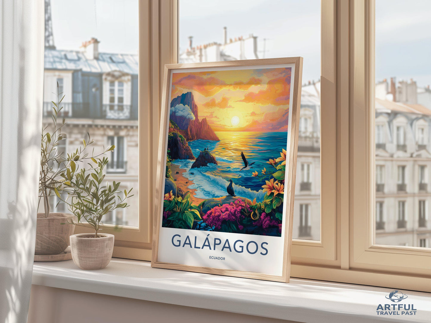 Galápagos Islands Poster - Ecuador Wall Art