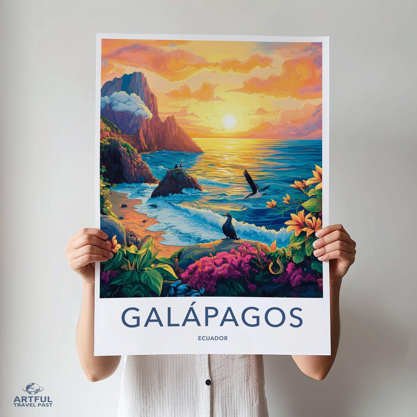 Galápagos Islands Poster - Ecuador Wall Art