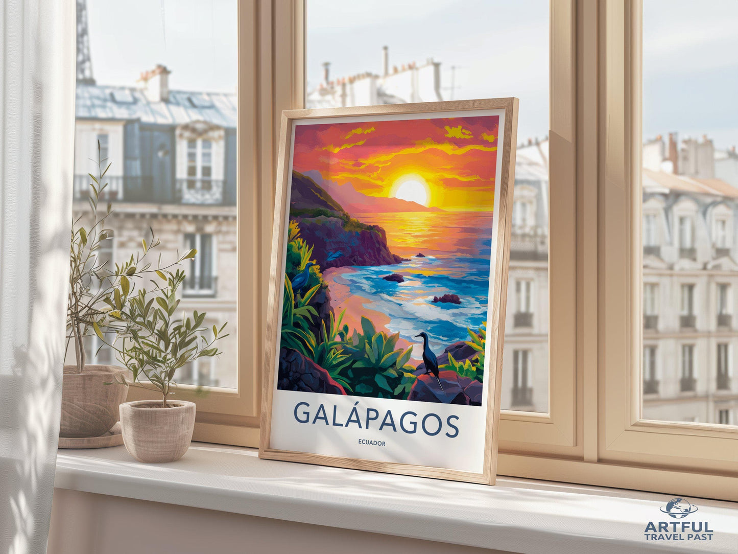 Galápagos Islands Poster - Ecuador Wall Art