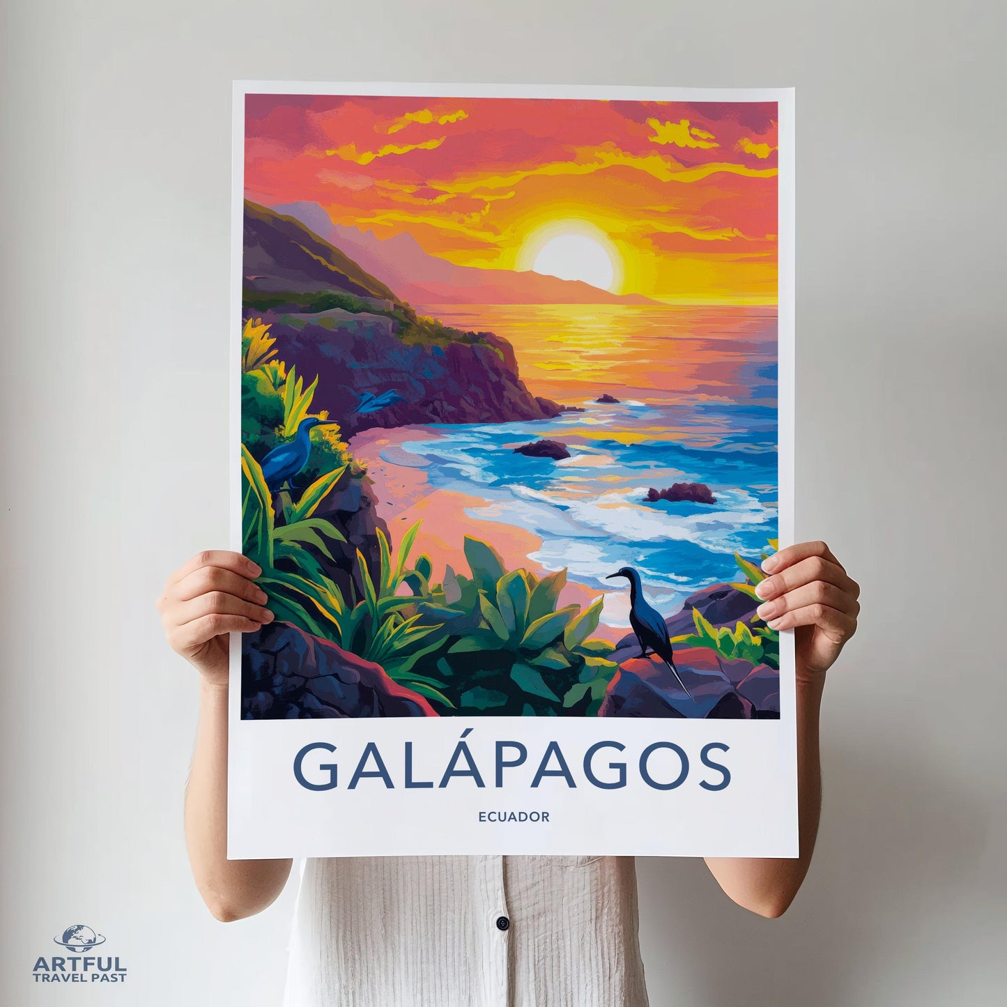 Galápagos Islands Poster - Ecuador Wall Art