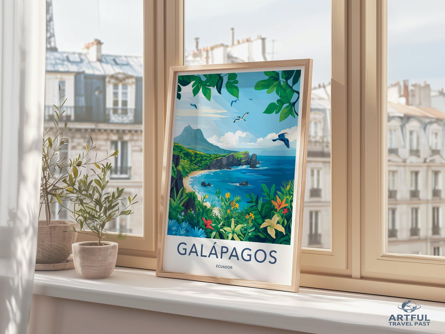 Galapagos Islands Poster - Ecuador Wall Art