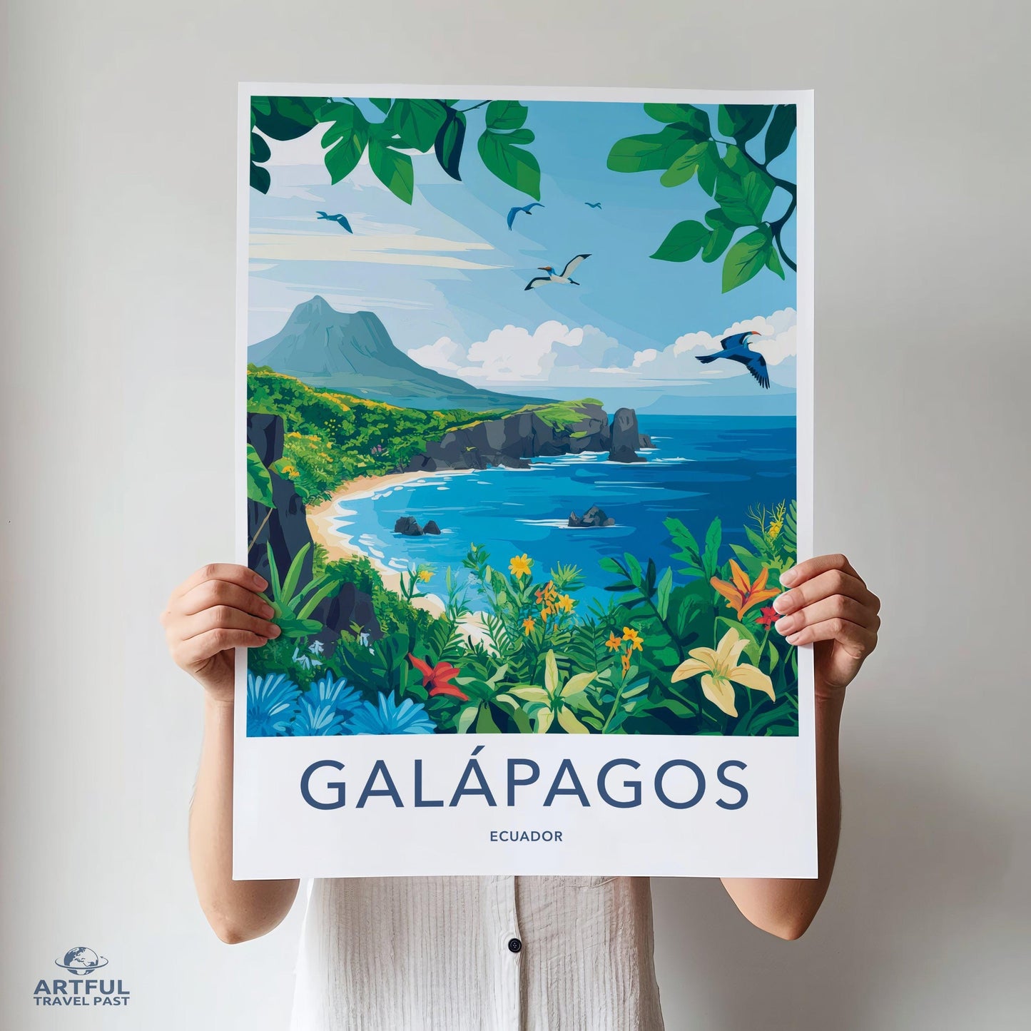 Galapagos Islands Poster - Ecuador Wall Art