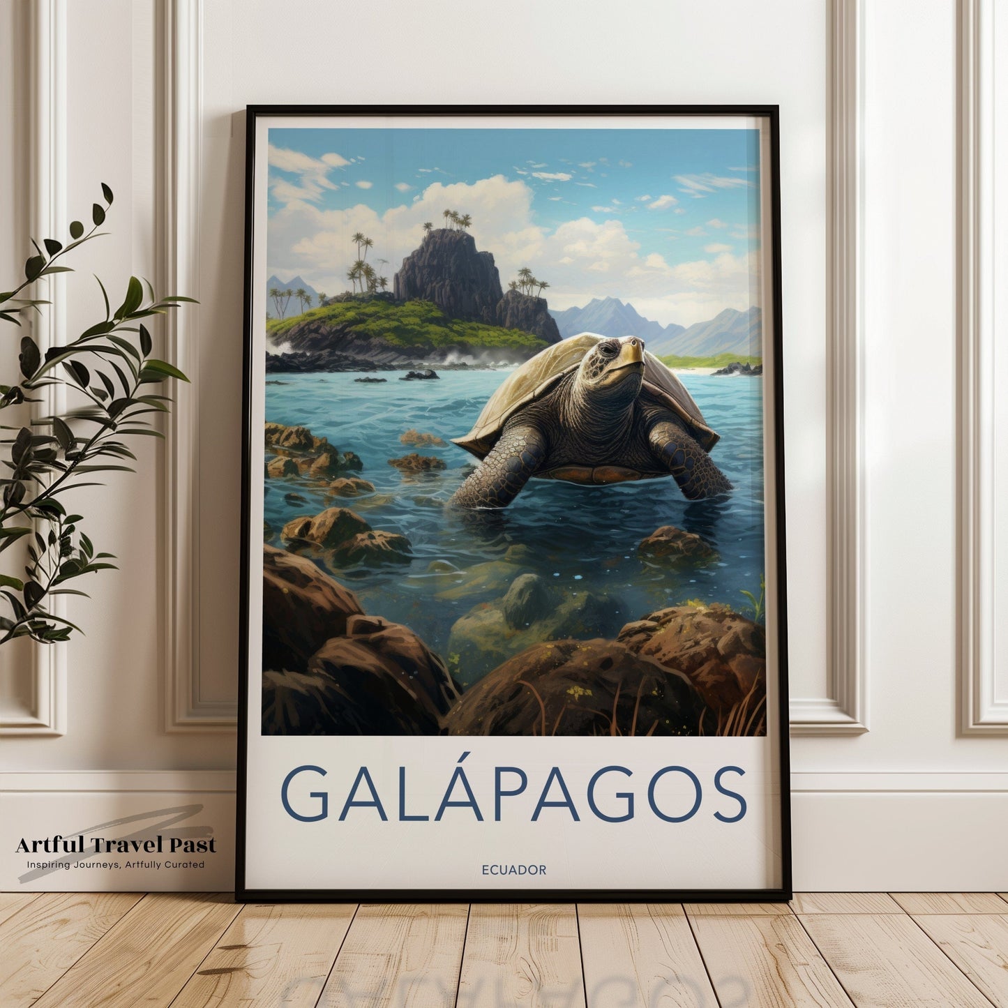 Galapagos Islands Poster - Ecuador Wall Art