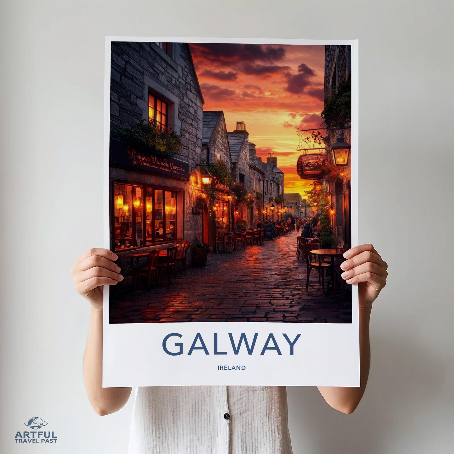 Galway Poster - Ireland Wall Art