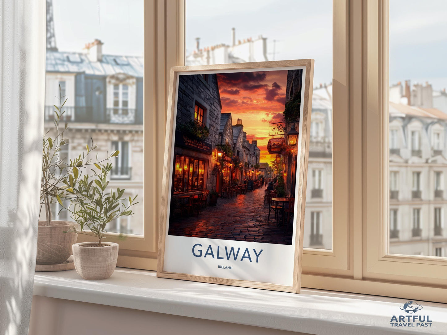 Galway Poster - Ireland Wall Art