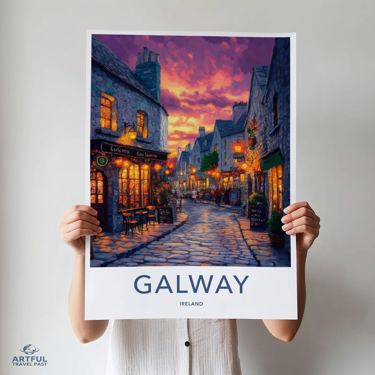 Galway Poster - Ireland Wall Art