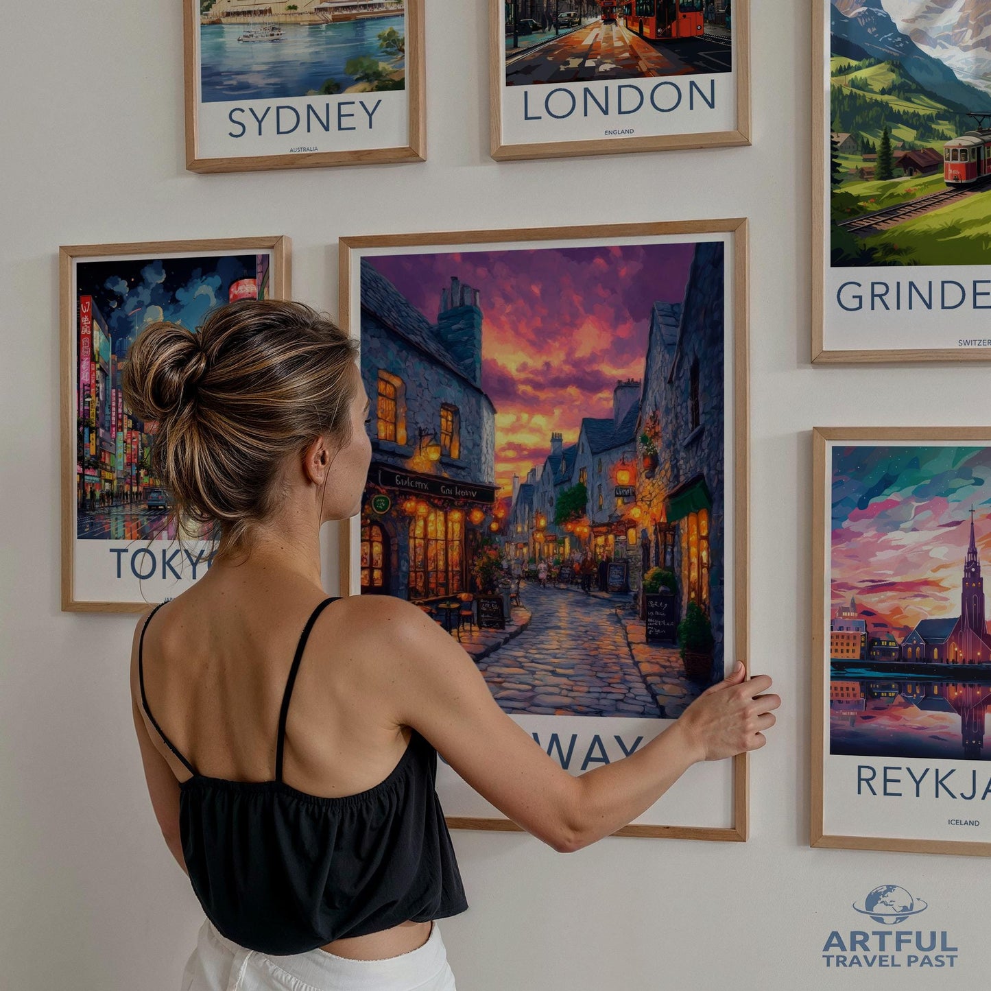 Galway Poster - Ireland Wall Art