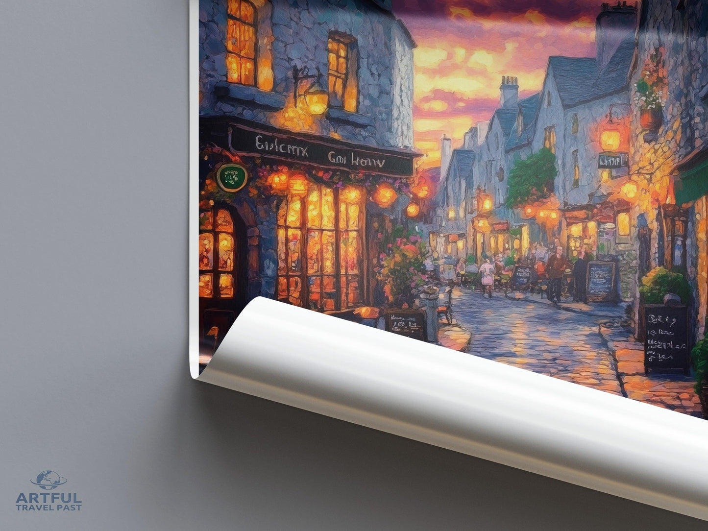 Galway Poster - Ireland Wall Art