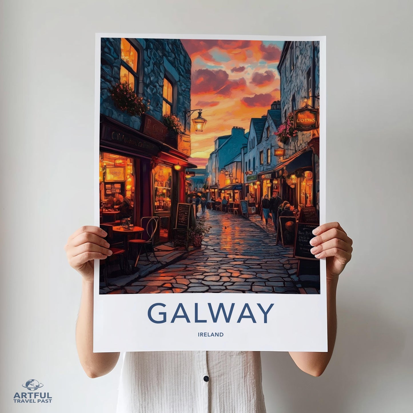 Galway Poster - Ireland Wall Art