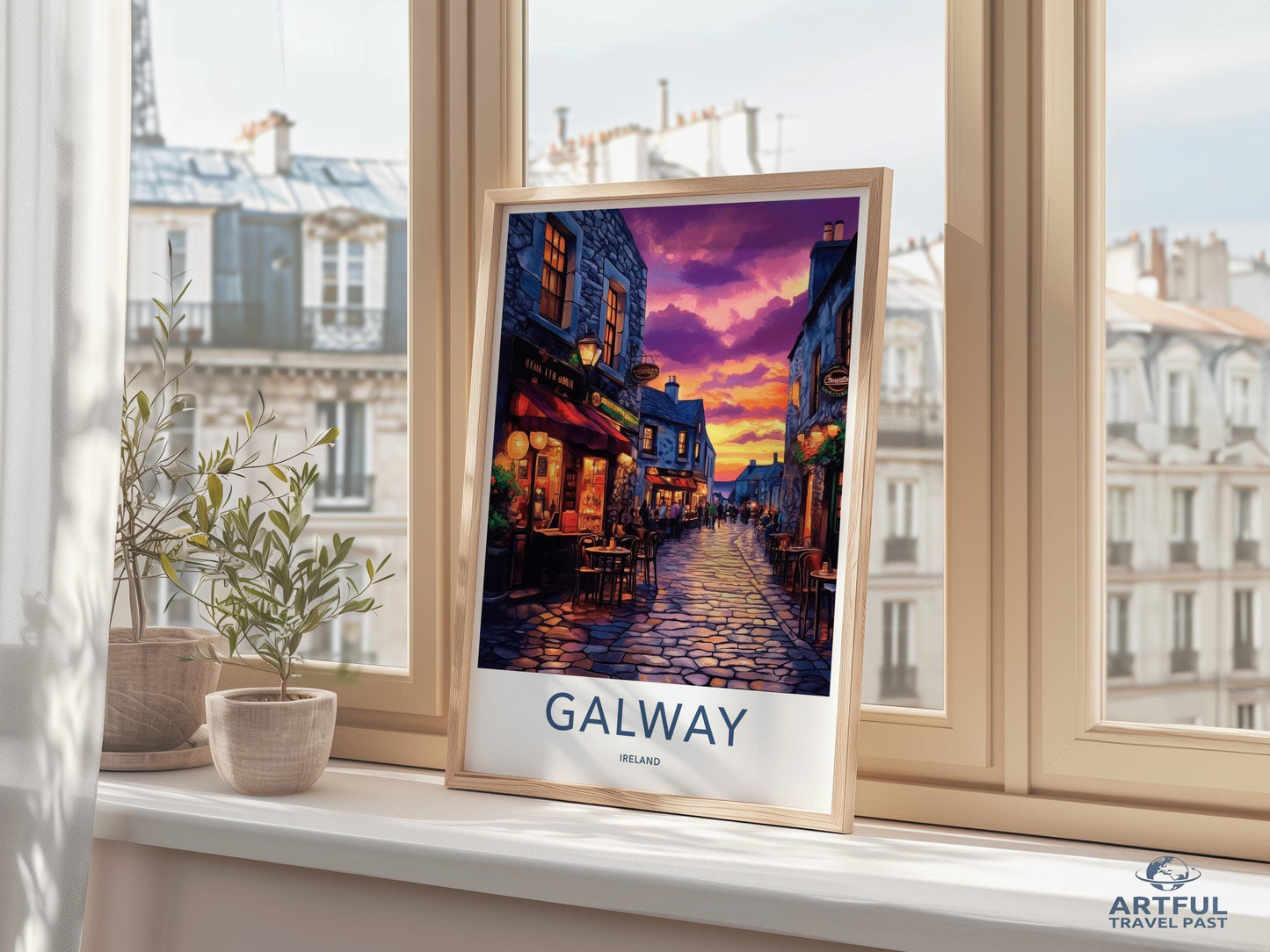 Galway Poster - Ireland Wall Art