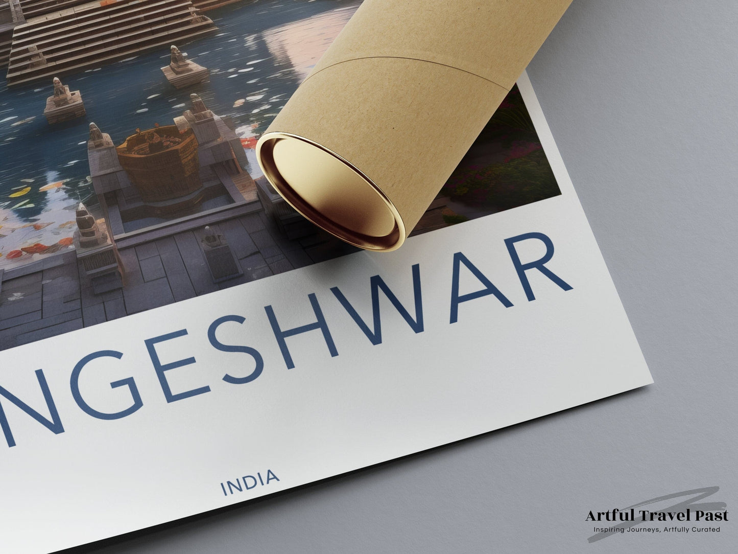 Gangeshwar Poster - Uttarakhand Wall Art