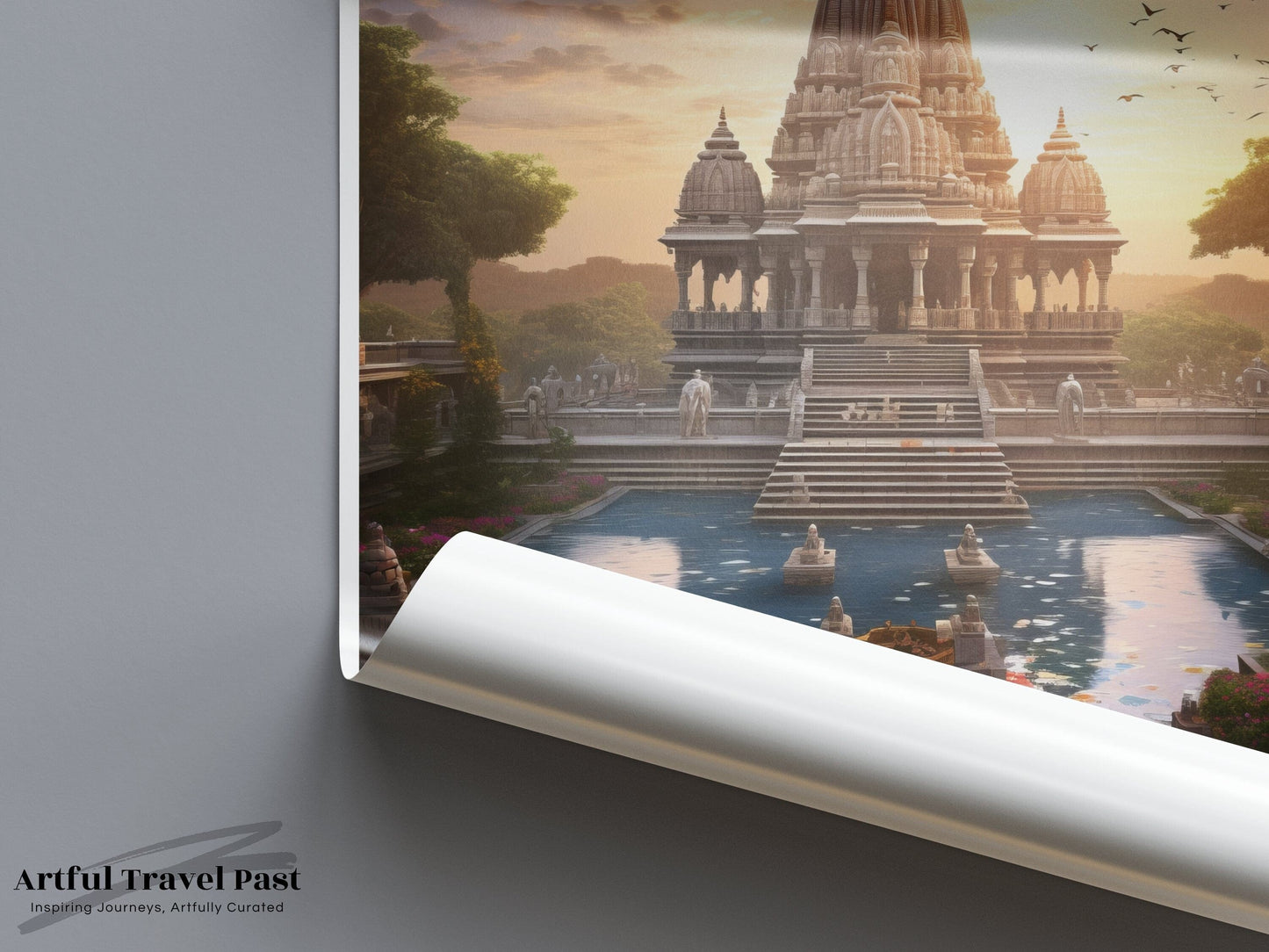 Gangeshwar Poster - Uttarakhand Wall Art