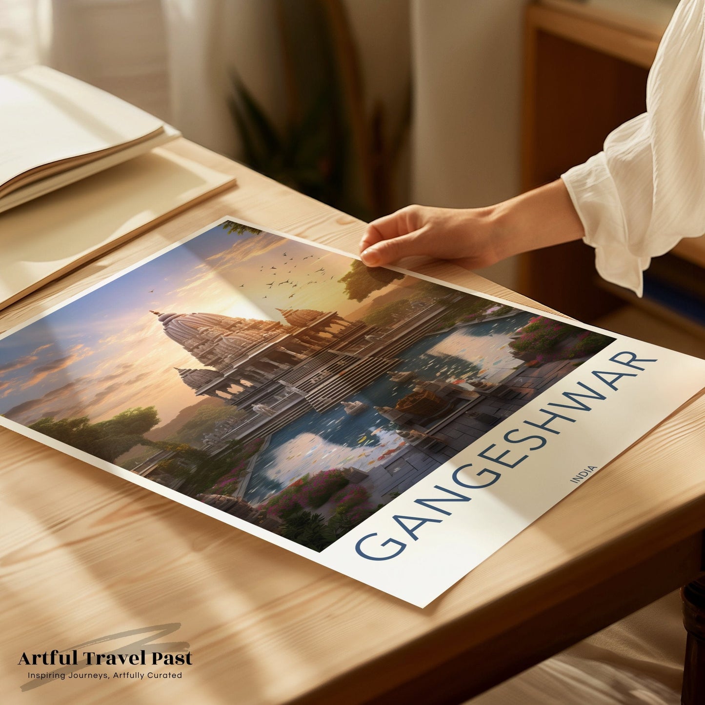 Gangeshwar Poster - Uttarakhand Wall Art