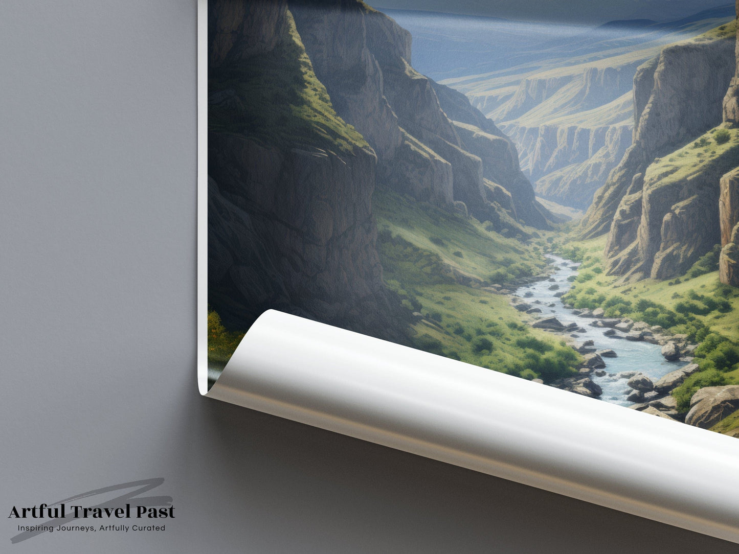 Garni Gorge Poster - Armenia Wall Art