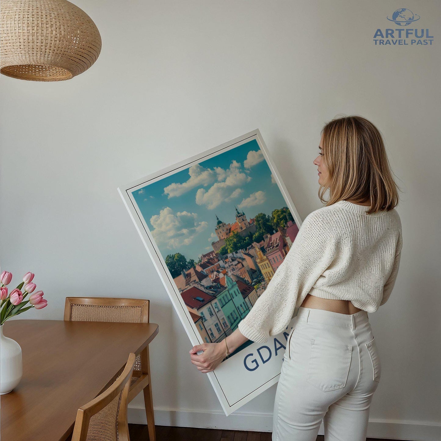 Gdańsk Poster - Poland Wall Art