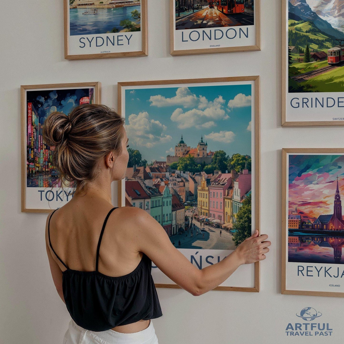 Gdańsk Poster - Poland Wall Art