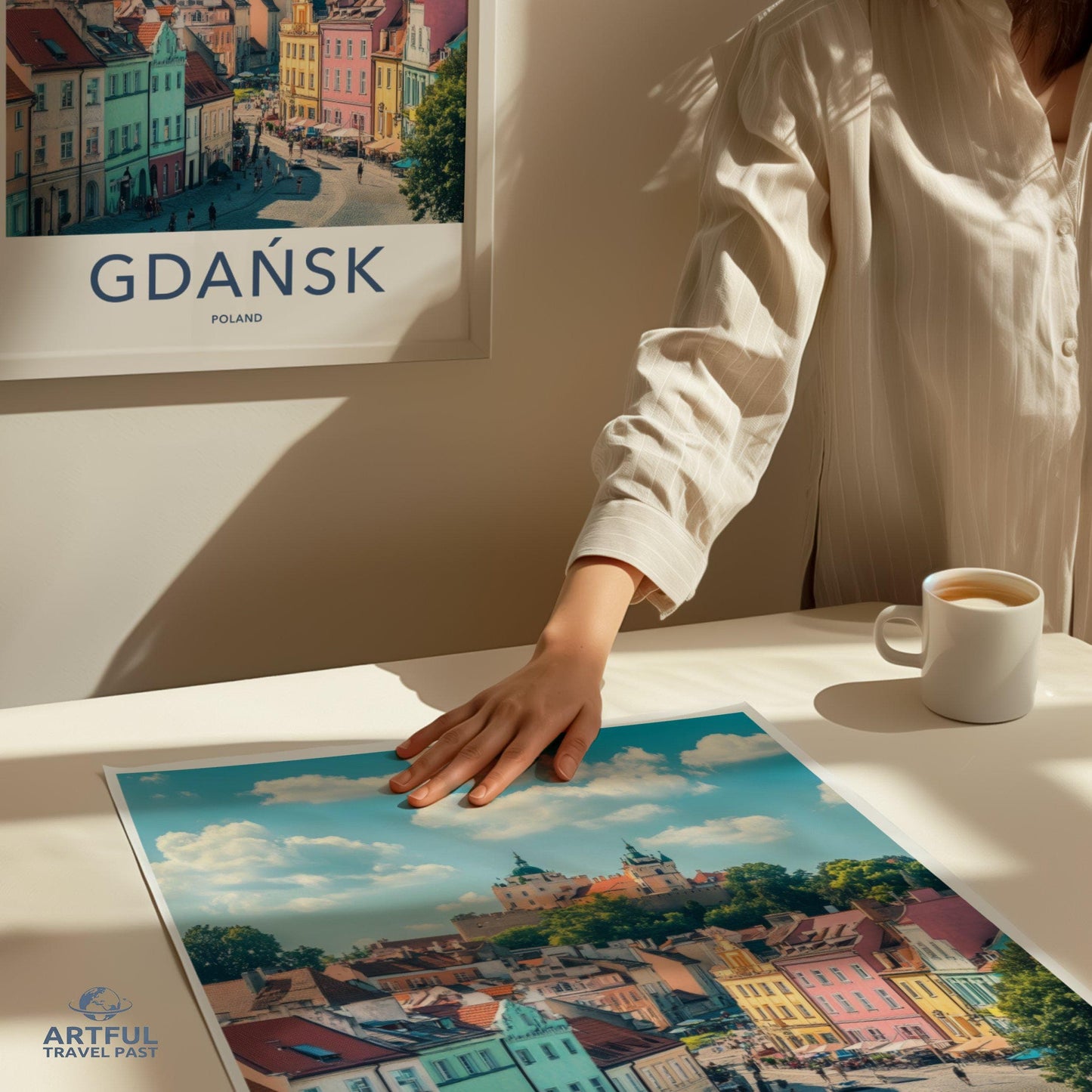 Gdańsk Poster - Poland Wall Art