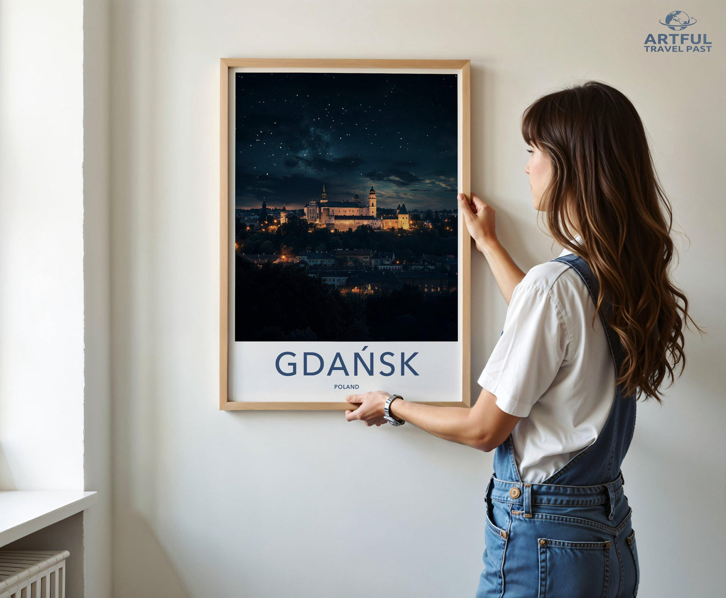 Gdańsk Poster - Poland Wall Art