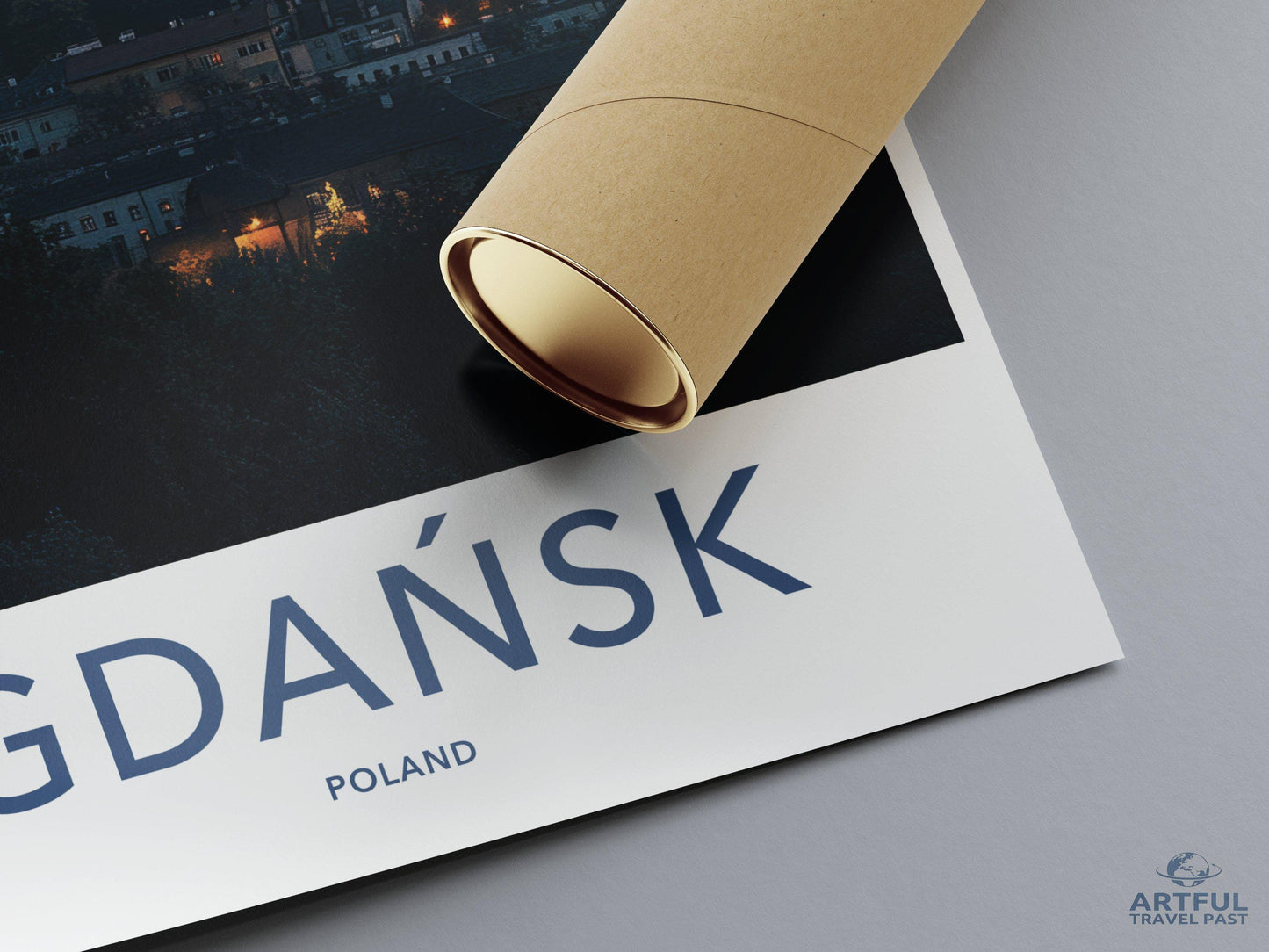Gdańsk Poster | Poland Wall Art | Eastern Europe Decor