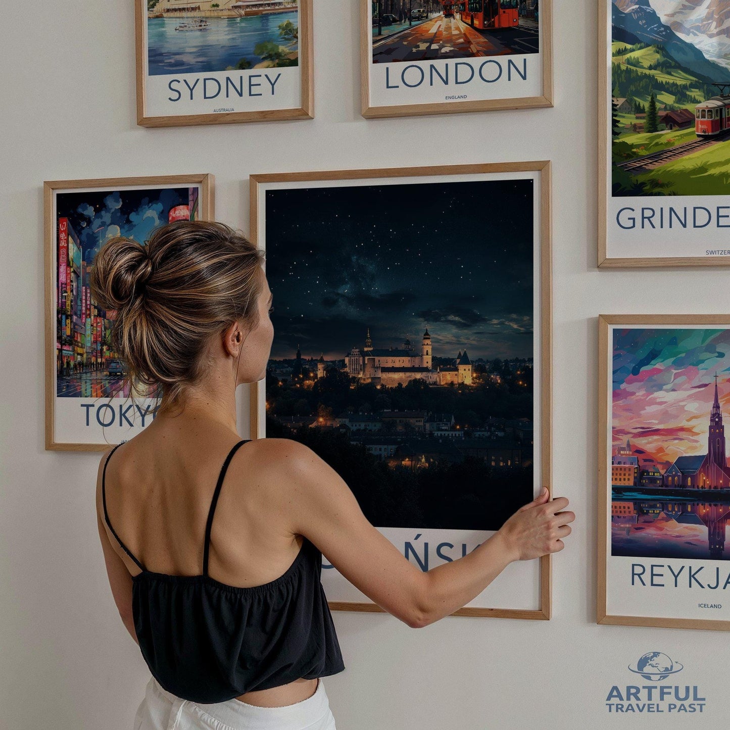 Gdańsk Poster | Poland Wall Art | Eastern Europe Decor