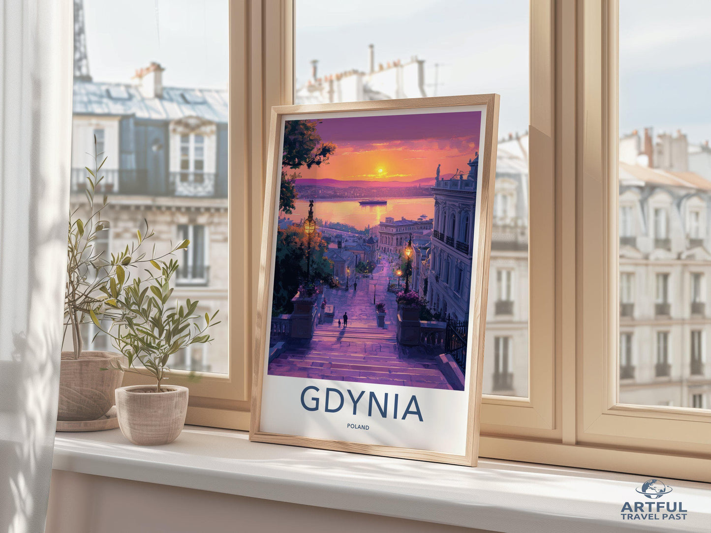 Gdynia Poster - Poland Wall Art