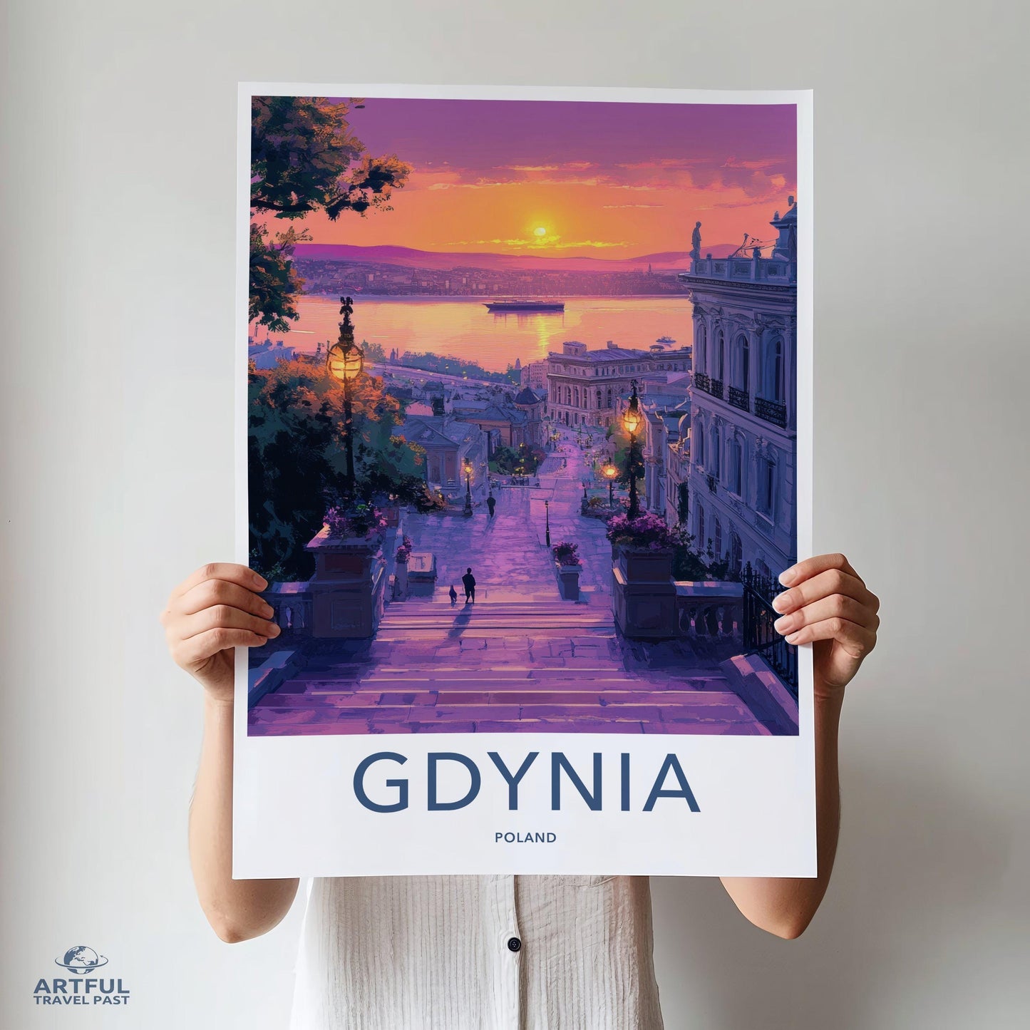 Gdynia Poster - Poland Wall Art