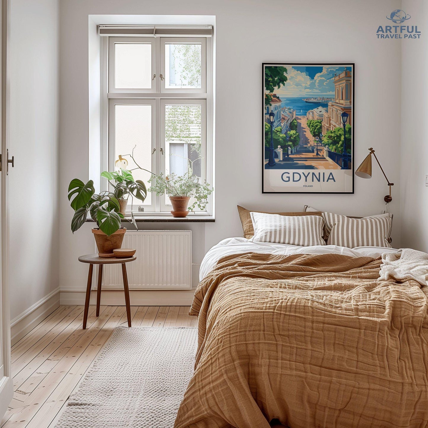 Gdynia Poster | Poland Wall Art | Eastern Europe Decor