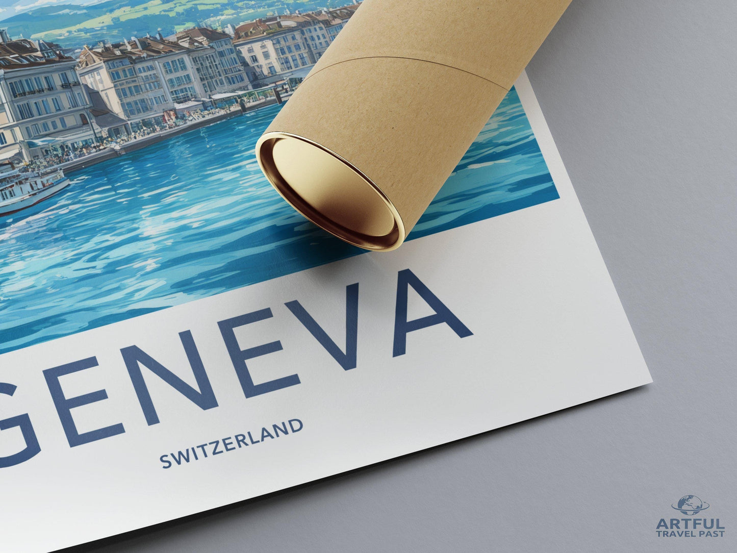 Geneva Poster | Switzerland Wall Art | Europe Decor