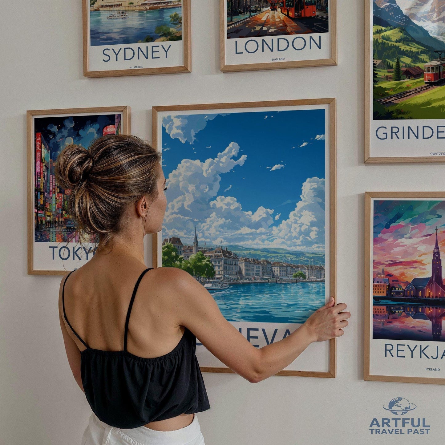 Geneva Poster | Switzerland Wall Art | Europe Decor