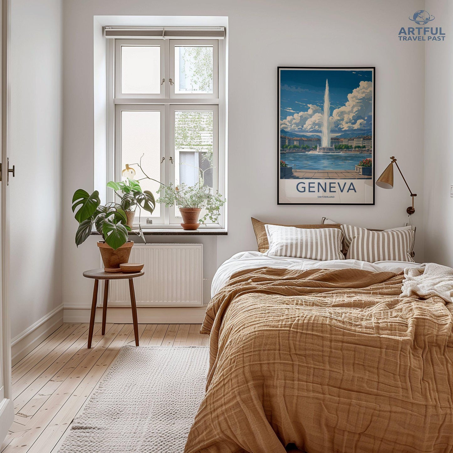 Geneva Poster | Switzerland Wall Art | Europe Decor