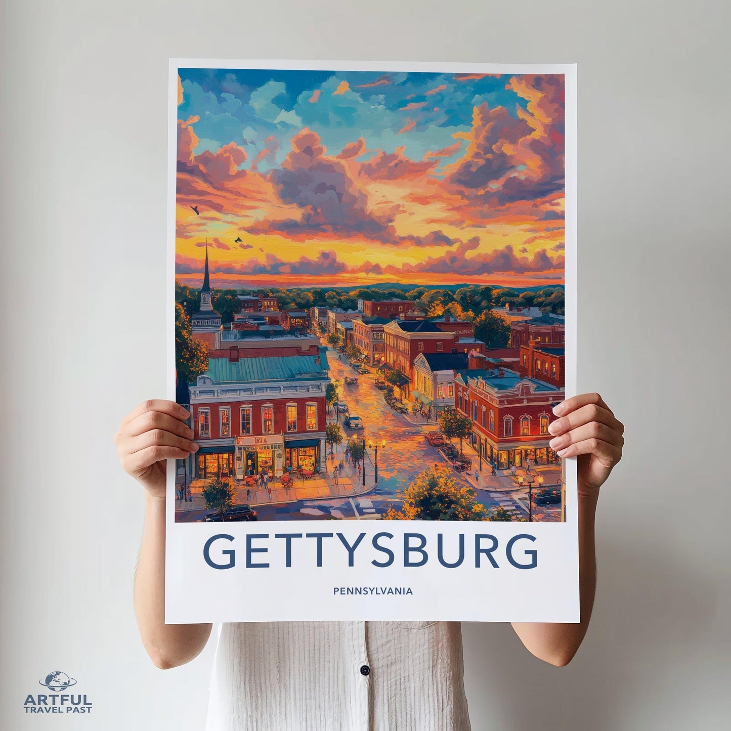 Gettysburg Poster - Pennsylvania Wall Art