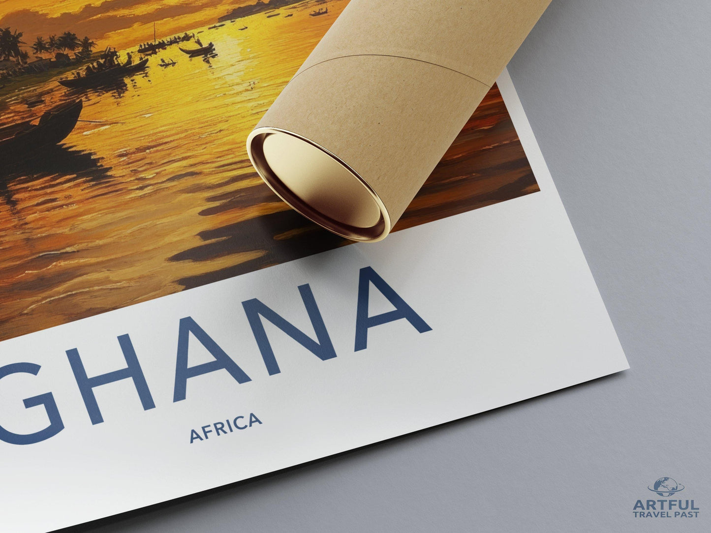 Ghana Poster - Africa Wall Art